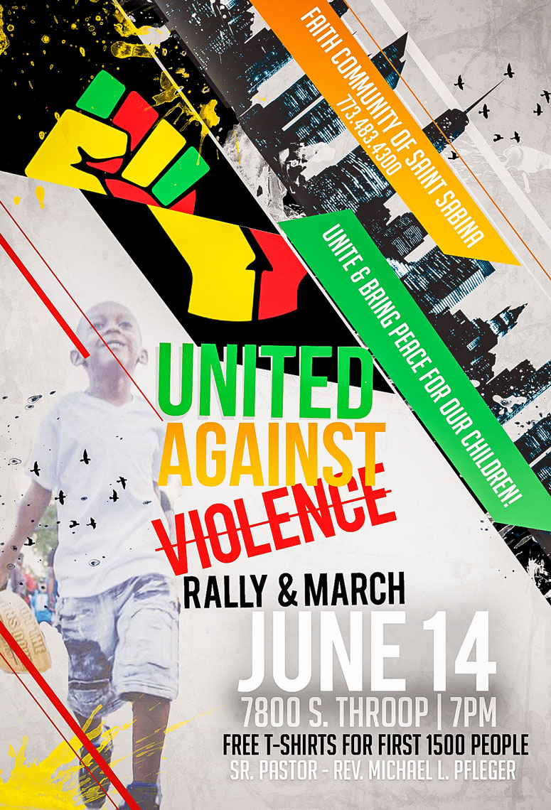 Chicago United Against Violence - Rally and March on June 14th